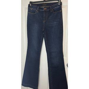 Talbots Womens Flawless Five-Pocket Jeans Size 4 Flare